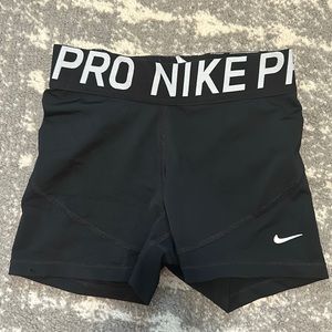 black nike pro spandex
